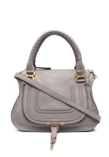 Chloé Marcie leather tote-bag - Grau