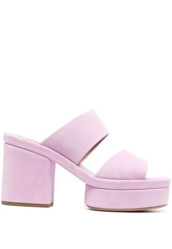 Chloé Odina 95mm suede sandals - Violett