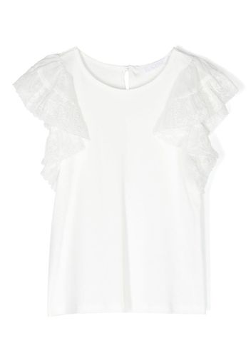 Chloé Kids FANCY BLOUSE - Weiß