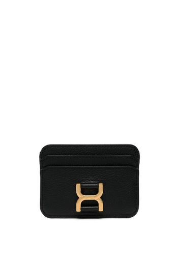 Chloé Marcie leather card holder - Schwarz