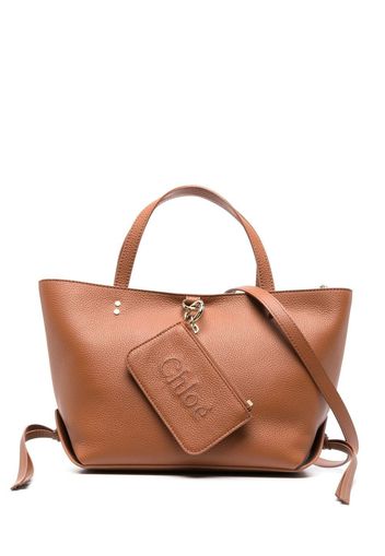 Chloé Kleine Sense Handtasche - Braun