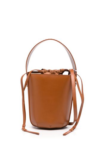 Chloé Sense leather bucket bag - Braun