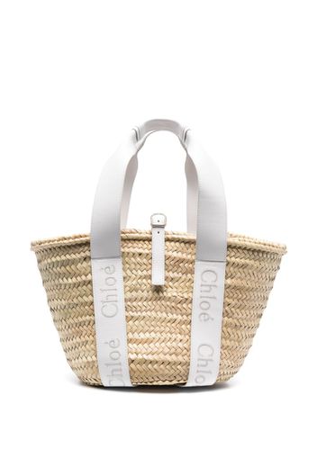 Chloé medium Chloé Sense basket bag - Nude