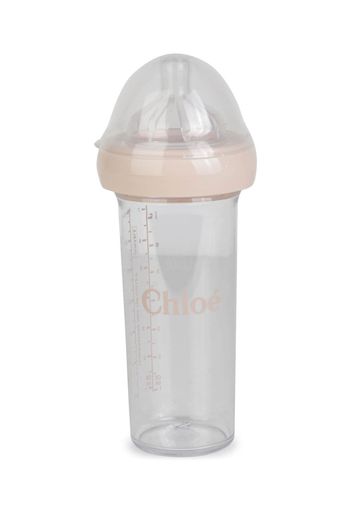Chloé Kids logo-print baby bottle - Nude