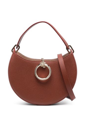 Chloé Arlene leather shoulder bag - Braun