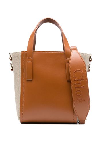 Chloé Mittelgroße Sense Handtasche - Braun