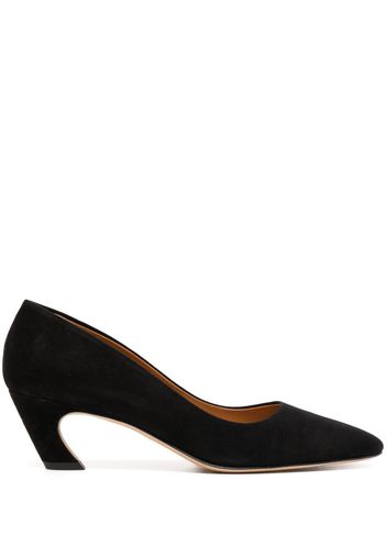 Chloé Oli 90mm suede pumps - Schwarz