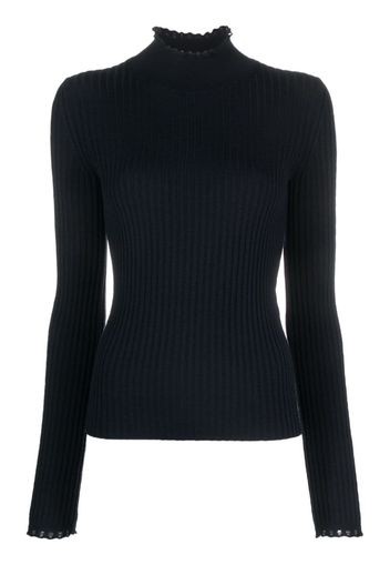 Chloé ribbed wool jumper - Blau