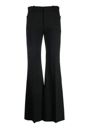 Chloé low-rise flared trousers - Schwarz