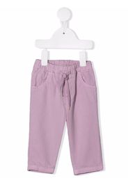 Chloé Kids Jeans mit Fischgrätenmuster - Rosa