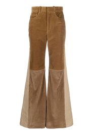 Chloé Ausgestellte Cordhose - Braun