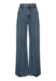 Chloé high-rise wide-leg jeans - Blau