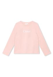Chloé Kids Pyjama-Hose aus Bio-Baumwolle - Rosa