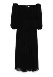 Chloé Maxikleid mit Falten - Schwarz