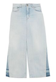 Chloé high-rise wide-leg jeans - Blau