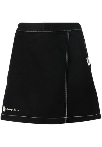 CHOCOOLATE Shorts mit Logo-Stickerei - Schwarz