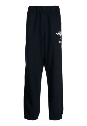 CHOCOOLATE Jogginghose mit Logo-Print - Blau