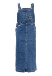 CHOCOOLATE Latzhose mit Logo-Stickerei - Blau