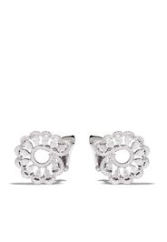 Chopard 18kt Weißgoldohrringe mit Diamanten - Silber