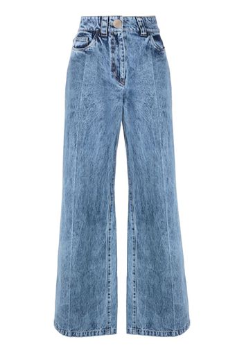 Christian Wijnants Jeans mit weitem Bein - Blau