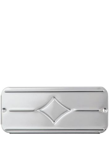 Christofle Bonbonnière Ace Of Diamonds silver-plated box - Silber