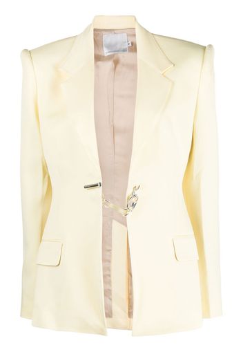 Christopher Esber notched-lapel single-breasted blazer - Gelb