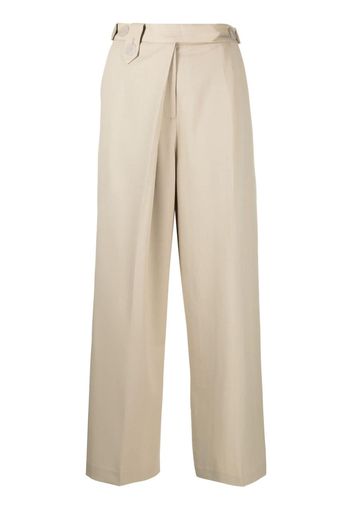 Christopher Esber The Bermuda pleated trousers - Nude