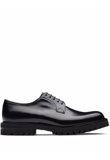 Church's Shannon Derby-Schuhe mit Glanzoptik - Schwarz