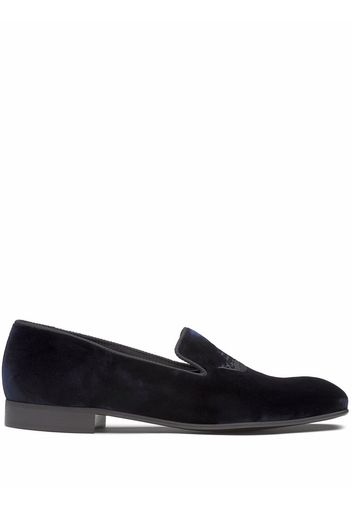 Church's Sovereign 2 Velvet Crown loafers - Blau