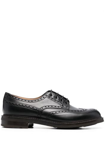 Church's polished calf leather brogues - Schwarz