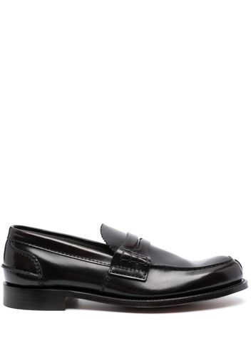 Church's polished-finish calf-leather loafers - Braun