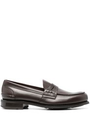 Church's slip-on leather loafers - Braun