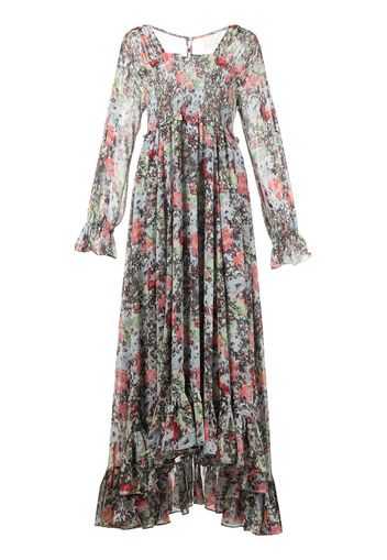 Cinq A Sept Leigh floral-print ruffle maxi dress - Mehrfarbig