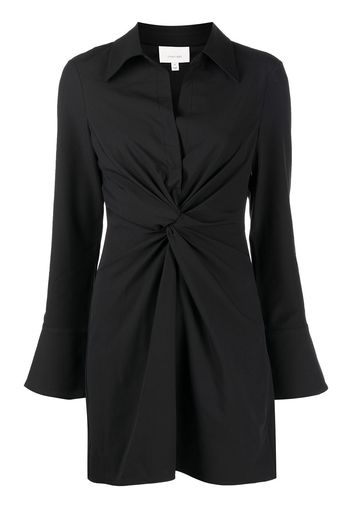 Cinq A Sept Mckenna twist-detail dress - Schwarz