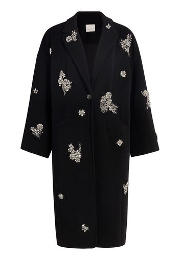 Cinq A Sept Crystal Ivy Gravis coat - Schwarz