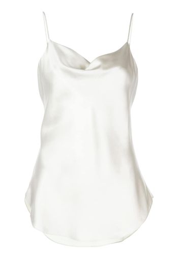 Cinq A Sept Marta silk tank top - Nude