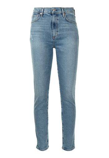 Citizens of Humanity Olivia Jeans mit schmalem Bein - Blau