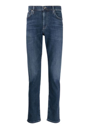 Citizens of Humanity Tief sitzende Slim-Fit-Jeans - Blau