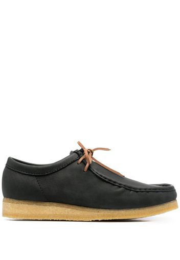 Clarks Originals Flache Schnürschuhe - Schwarz