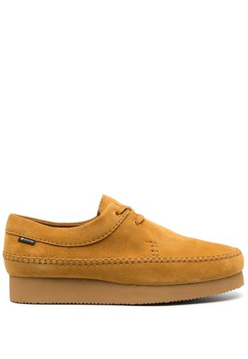 Clarks suede lace-up shoes - Gelb