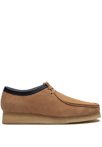 Clarks Wallabee lace-up shoes - Braun