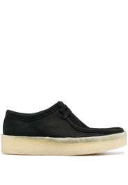 Clarks Originals Wallabee Schnürschuhe aus Wildleder - Schwarz