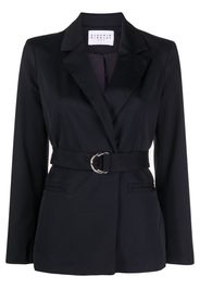 Claudie Pierlot Blazer mit Gürtel - Blau