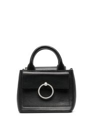 Claudie Pierlot mini Anouck grained leather handbag - Schwarz