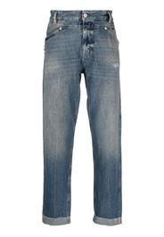 Closed mid-rise straight-leg jeans - Blau