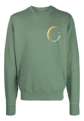 CLOT Globe Logo-print sweatshirt - Grün