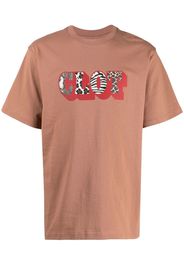 CLOT Shadow Logo-print T-shirt - Braun