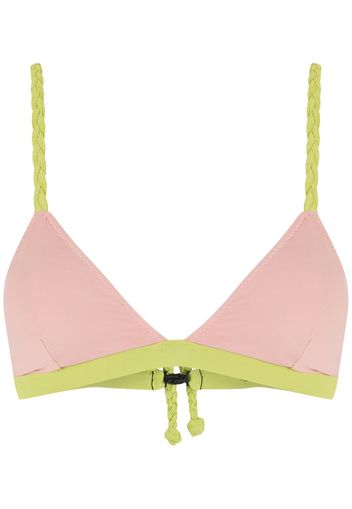 Clube Bossa Triangel-Bikinioberteil mit Kontrastdetails - Rosa