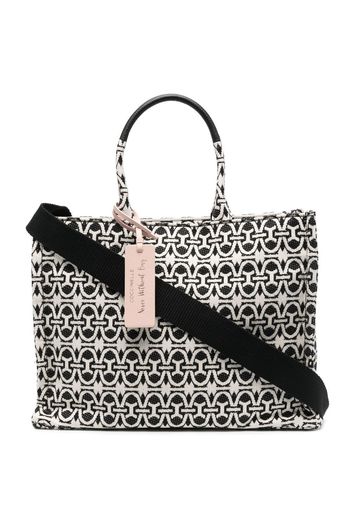 Coccinelle Never Without monogram tote bag - Schwarz