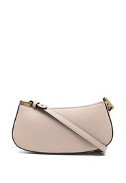 Coccinelle Merveille leather mini bag - Nude